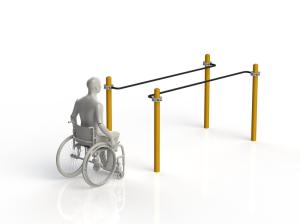 Купить Брусья параворкаут параллельные для колясочников WRK-D01_76mm в Нижнем Новгороде 