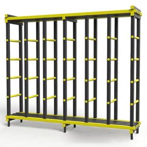 Купить Стеллаж для хранения аква-инвентаря жесткий ПВХ 2000х600х2000 мм в Нижнем Новгороде 