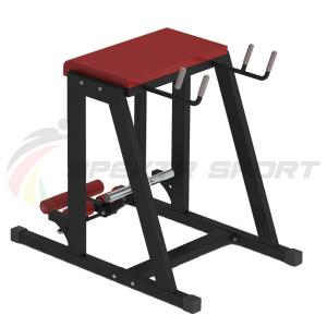 Купить Обратная гиперэкстензия Spektr Sport с отягощением (свободный вес) в Нижнем Новгороде 