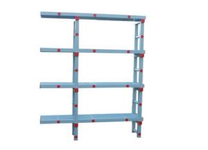 Купить Стеллаж с выступом для плавательного инвентаря, жесткий ПВХ, 1510х374х1810 мм в Нижнем Новгороде 