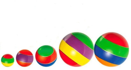 Купить Мячи резиновые (комплект из 5 мячей различного диаметра) в Нижнем Новгороде 