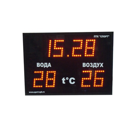Купить Часы-термометр СТ1.13-2t для бассейна в Нижнем Новгороде 
