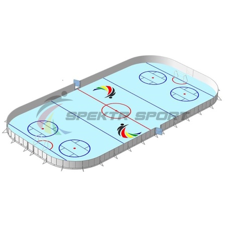 Купить Хоккейная коробка, борта фанера 12 мм, 30×15 в Нижнем Новгороде 